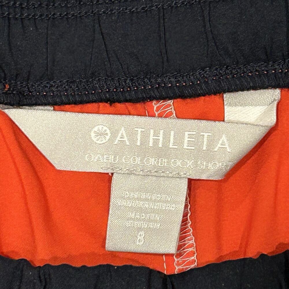 Athleta Oahu Shorts Women's Size 8 Colorblock Swim Beach Vacation Surf Board - Picture 6 of 9